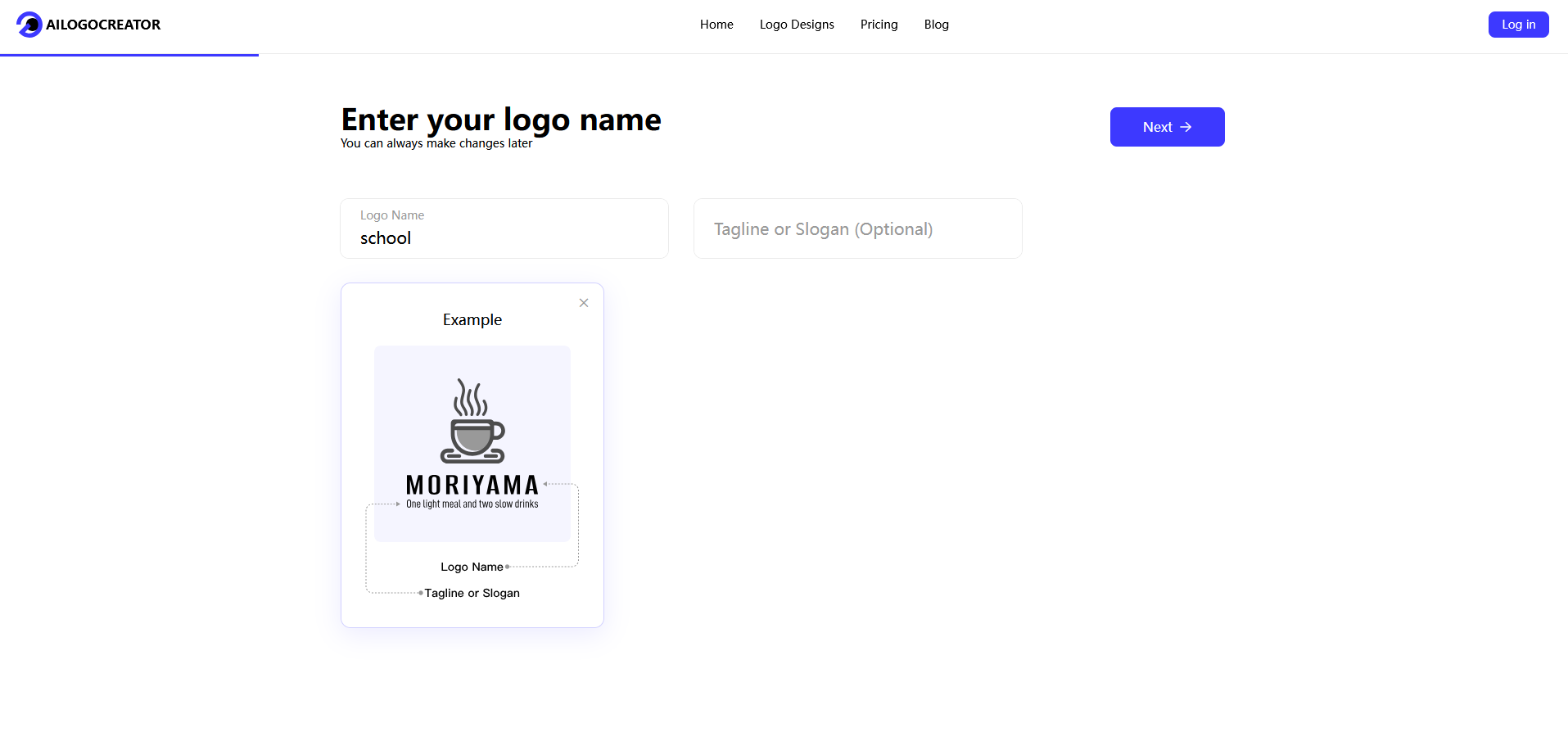 Simplifying Sophistication:  User-Friendly AI Logo Design PlatformImage1