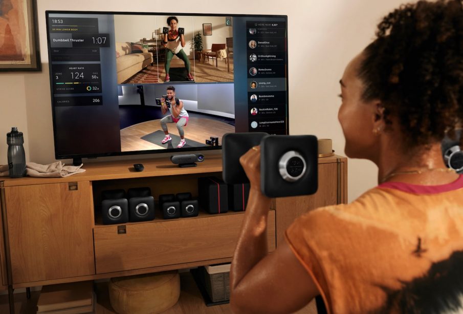 Peloton Guide AI-enabled workout camera lets you see yourself