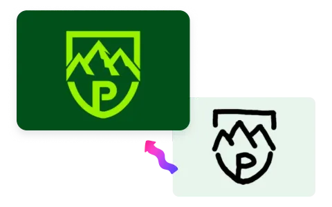 Sketches to Logo