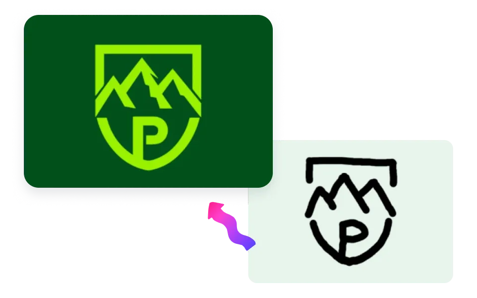 Sketches to Logo